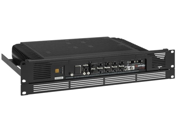 Rackmount.IT RM-PA-T14 - Monteringssett for nettverksenhet - omvendt montering mulig - rackmonterbar - kullsort - 1.3U - 19" - for Palo Alto Networks