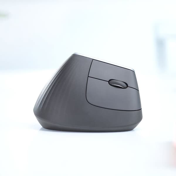 Logitech MX Vertical datormöss Kontor högerhand Trådlös RF + Bluetooth Optisk 4000 DPI