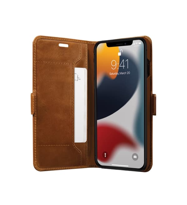 dbramante1928 - Copenhagen Slim Flip Case - iPhone 13 Pro - Tan