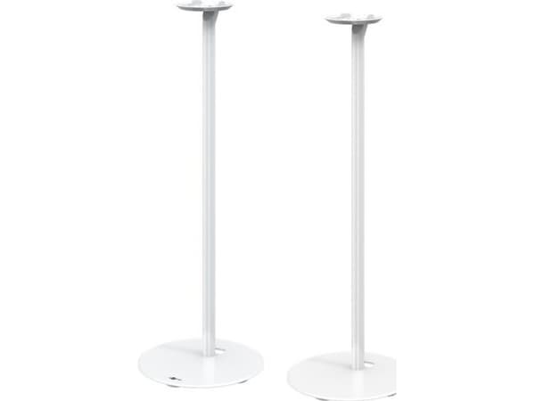 Modern Era 1 Base Speaker Stand, White - Fargeversjon hvit
