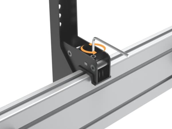Equip 650374 tv-fäste 127 cm (50") Svart, Silver