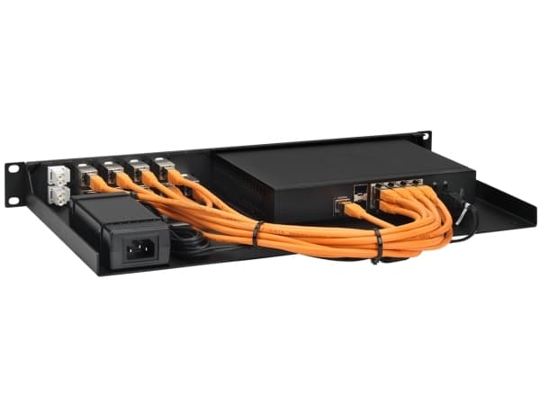 Rackmount.IT RM-SW-T12I, Brannmur-rackmontering, Sort, 1 stykker, 1,16 kg