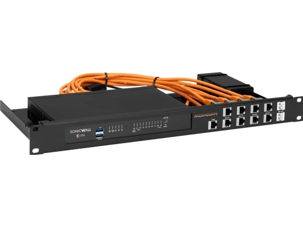 Rackmount.IT RM-SW-T12I, Brannmur-rackmontering, Sort, 1 stykker, 1,16 kg
