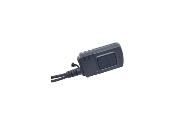 Albrecht AE 34 K, Hodesett, Midland, Midland G10, Midland G11V, Midland D-200, Midland BR01 / BR02 Business Radios, Sort, Ørekrok, 3.5 mm (1/8")