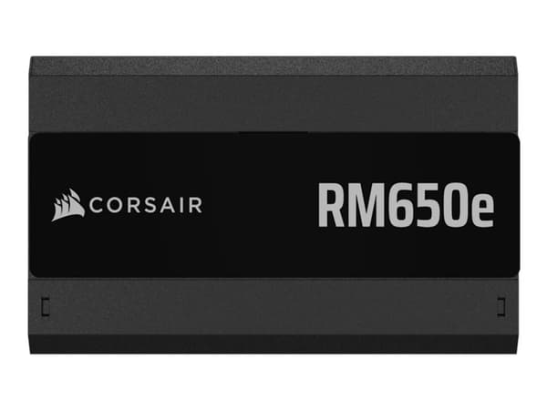 CORSAIR RMe Series RM650e - Nätaggregat (intern) - ATX 3.1 - 80 PLUS Gold - AC 100-240 V - 650 Watt - Europa Svart