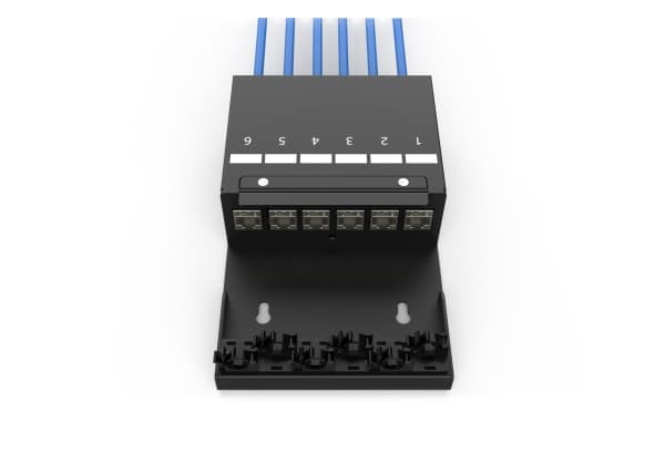 Digitus DN-93708-6, Sort, Stål, 135 mm, 203 mm, 54 mm, 135 mm