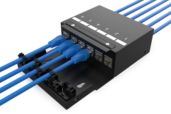 Digitus DN-93708-6, Sort, Stål, 135 mm, 203 mm, 54 mm, 135 mm