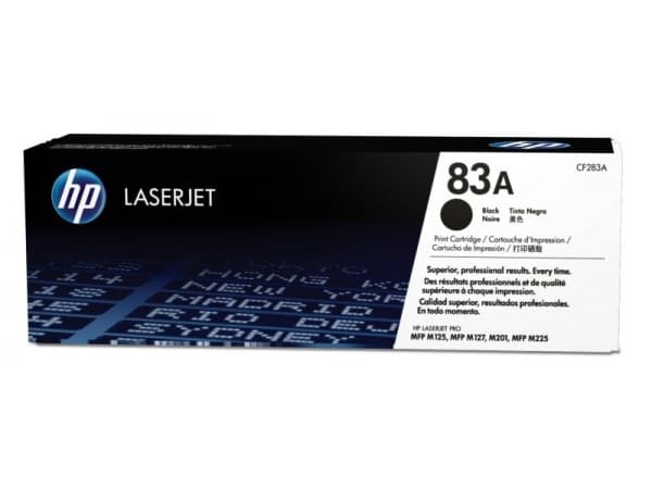 HP 83A Black Toner (CF283A) LJ Pro MFP M127 M125 1500 pages