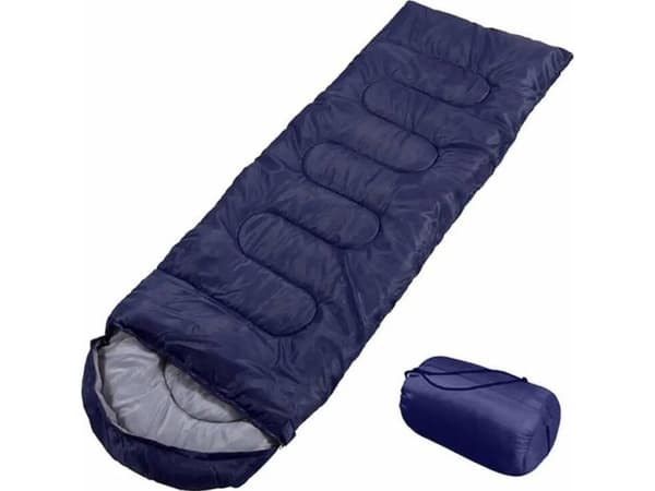 Aptel Mummy tyyppinen turistimakuupussi200x70cm + kansi laivastonsininen BQ26C