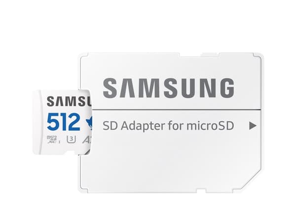 Samsung PRO Plus MB-MD512SA - Sonic the Hedgehog flashminnekort (microSDXC til SD-adapter inkludert) - 512 GB - A2 / Video Class V30 / UHS-I U3 - mic