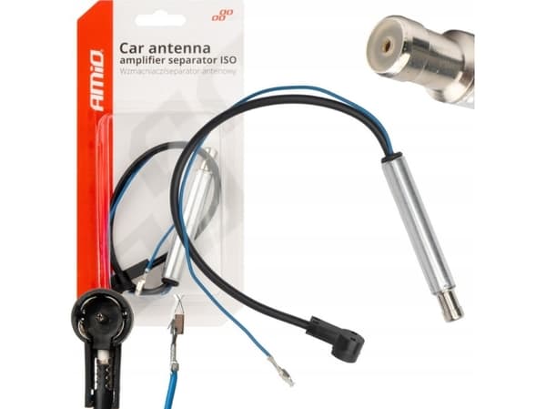 Signaalivahvistimen antennierotin iso amio-04131