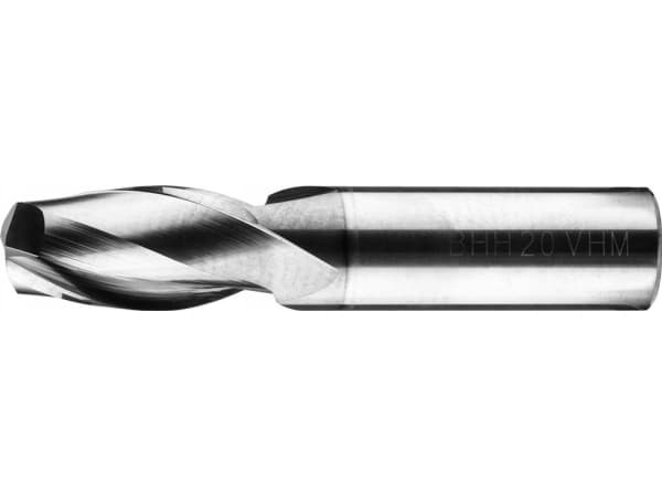 Baildon-hårdmetall endefres DIN 6527 L FWP2L 18 mm, VHM TiAlN, Z2, 92-26 mm