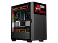 Miniatyrbilde 1 av 2: NOX NXHUMMERBIOS, Tårn, PC, Sort, ATX, ITX, Micro-ITX, Acrylonitrilbutadienstyren, Metall, 18,5 cm