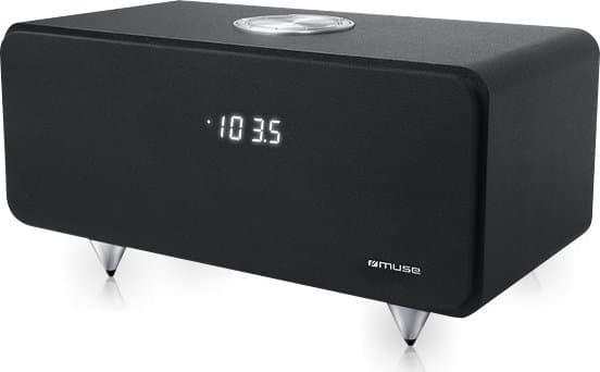 Muse M-950 BT, Kodin miniaudiojärjestelmä, Musta, 80 W, FM, Automaattinen skannaus, Automaattinen säilytys, Digitaalinen