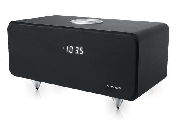 Muse M-950 BT, Kodin miniaudiojärjestelmä, Musta, 80 W, FM, Automaattinen skannaus, Automaattinen säilytys, Digitaalinen musta