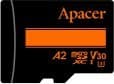 Apacer microSDXC UHS-I U3 V30 A2, 256 GB, MicroSDXC, Class 10, UHS-I, 100 MB/s, 80 MB/s