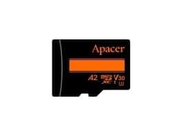 Apacer microSDXC UHS-I U3 V30 A2, 256 GB, MicroSDXC, Class 10, UHS-I, 100 MB/s, 80 MB/s