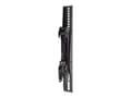 Miniatyrbilde 1 av 4: Chief Fusion Large Tilt Interface - Landscape & Portrait - Black - Monteringskomponent (2 tippebraketter) - for LCD-skjerm - skinnemontering