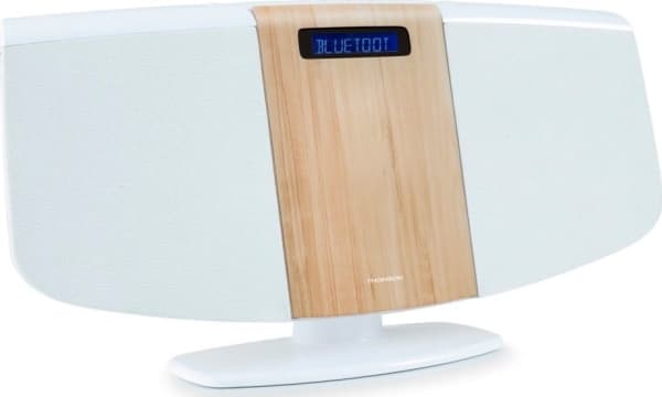 Music Centre Thomson Sound System BT CD/MP3/USB Vit träfinish