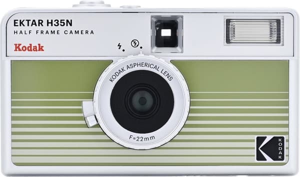 Kodak - EKTAR H35N Camera - Striped Green