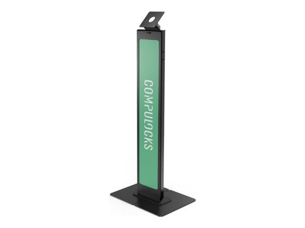 Compulocks 140BLBPB, 81,3 cm (32"), Universal, 75x75mm ja 100x100 mm VESA, musta, teräs, lattia