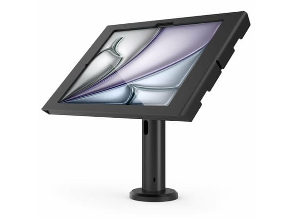Compulocks iPad Air M2 & M3 13" Apex Enclosure Tilting Stand 8" - Black - Monteringssett (stativ, hus) - synlige foran/bak kamera og sensorer - for n