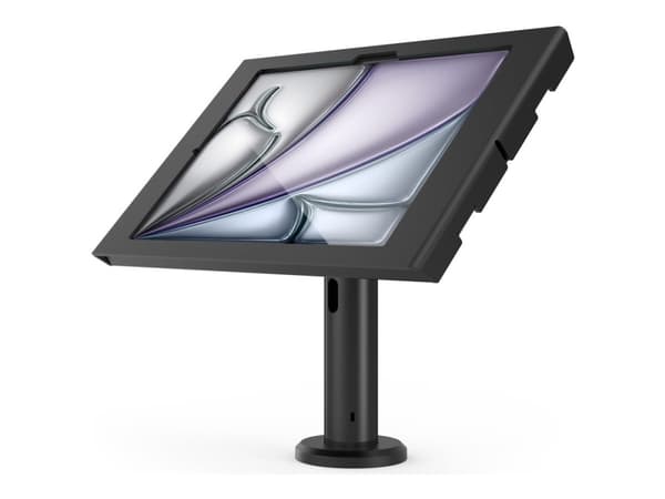 Compulocks iPad Air M2 & M3 13" Apex Enclosure Tilting Stand 8" - Black - Monteringssett (stativ, hus) - synlige foran/bak kamera og sensorer - for n