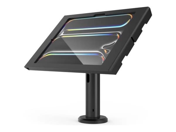 Compulocks iPad Air M2 & M3 13" Apex Enclosure Tilting Stand 8" - Black - Monteringssett (stativ, hus) - synlige foran/bak kamera og sensorer - for n