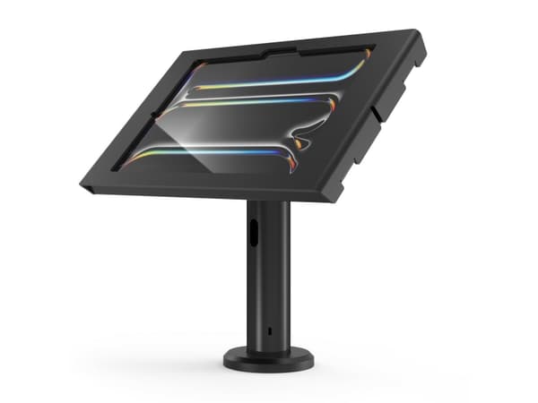 Compulocks iPad Pro M4 11" (2024), Apex Enclosure Tilting Stand 8" - Monteringssats (hölje, ställ) - synliga kameror och sensorer fram/bak - för surf