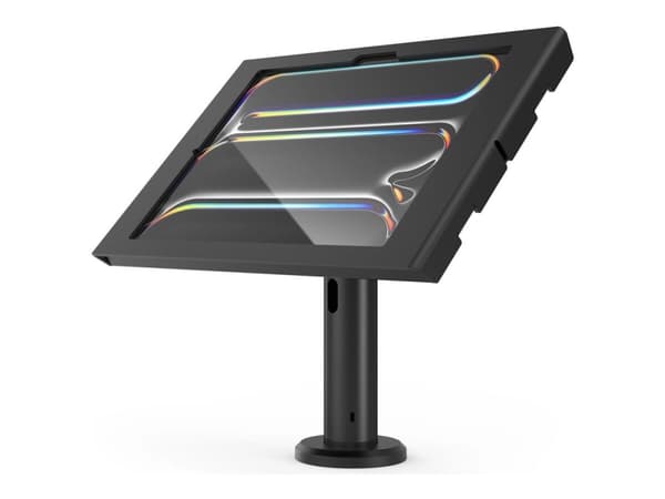 Compulocks iPad Pro M4 11" (2024), Apex Enclosure Tilting Stand 8" - Monteringssats (hölje, ställ) - synliga kameror och sensorer fram/bak - för surf