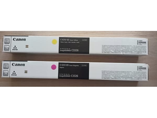 Canon C-EXV 65 - Gul - original - tonerpatron - for imageRUNNER C3326i