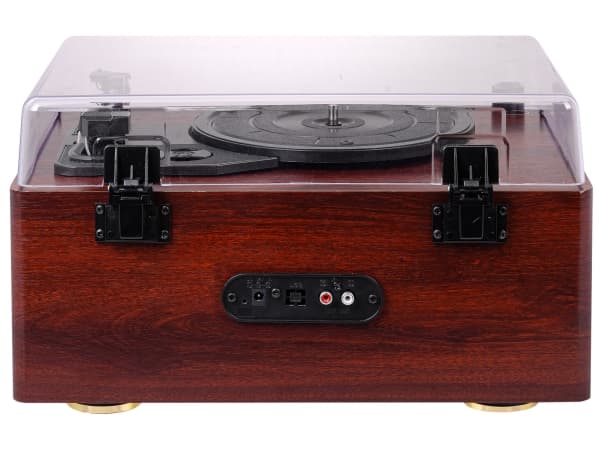 Trevi TT 1030 BT, Direktedrevet platespiller, Tre, Tre, 33,45,78 RPM, 30 W, 230 V