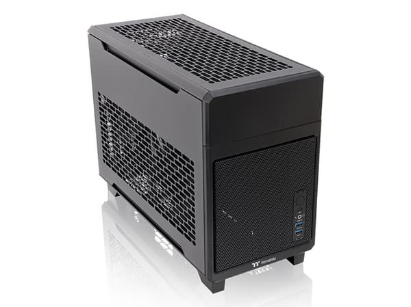 Thermaltake TR100, Mini Tower, PC, Sort, Mini-ITX, SPCC, Stål, 6,8 cm