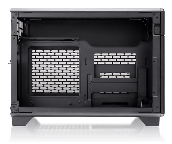 Thermaltake TR100, Mini Tower, PC, Sort, Mini-ITX, SPCC, Stål, 6,8 cm