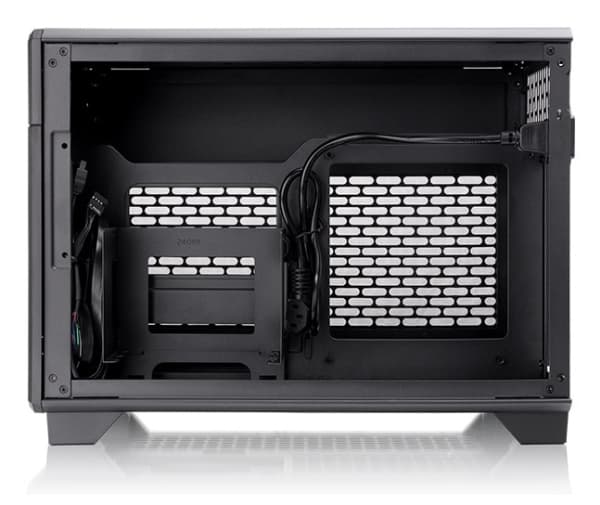 Thermaltake TR100, Mini Tower, PC, Sort, Mini-ITX, SPCC, Stål, 6,8 cm