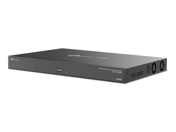 TP-Link VIGI NVR4064H, 64 kanaler, 3840 x 2160 piksler, 16 kanaler, 720p, 1080p, 3840x2160/30Hz, 1920x1080/60Hz, 1680x1050/60Hz, 1440x900/60Hz, 1280x