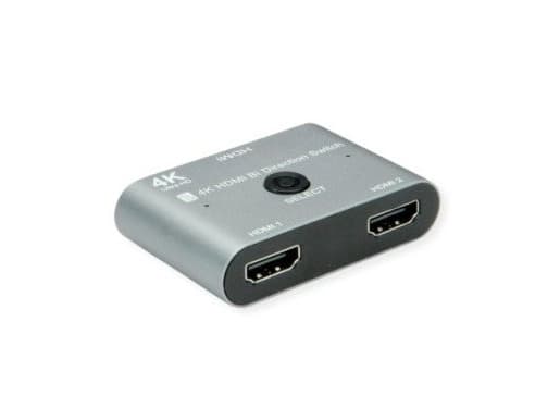 VÄRDE Dubbelriktad HDMI-omkopplare 2gang 1 2 och 2 1 (14.99.3588)
