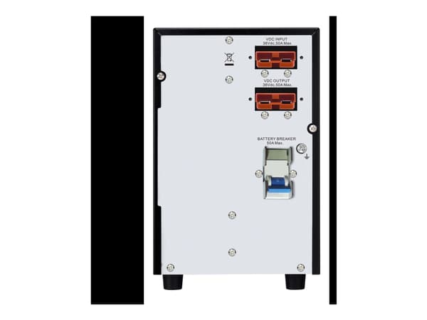 APC Easy UPS On-Line - UPS - tårn, utvidet driftstid - AC 220/230/240 V - 900 watt - 1000 VA - enkeltfase - blysyre - USB, serial - utgangskontakter: