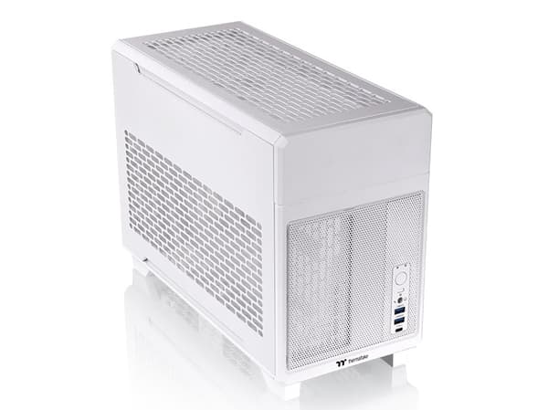Thermaltake TR100, Mini Tower, PC, Vit, Mini-ITX, SPCC, Stål, 6,8 cm