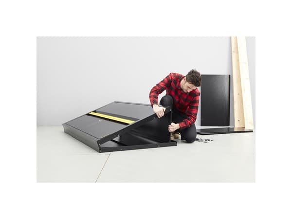 Stanley STST97957-1, Fristående rack, 295 kg, Knapplås, Justerbara fötter, Förbättrad kabelhantering, 4,6 kg