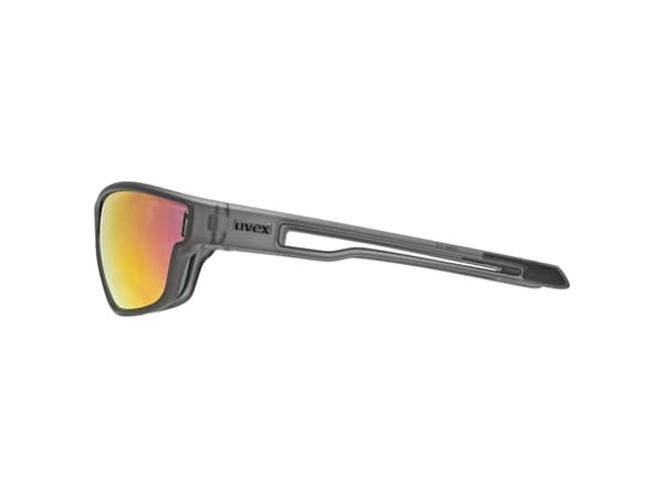 Uvex 5330872213, Unisex, Full rim, Grå, Grå, Polykarbonat, Rød