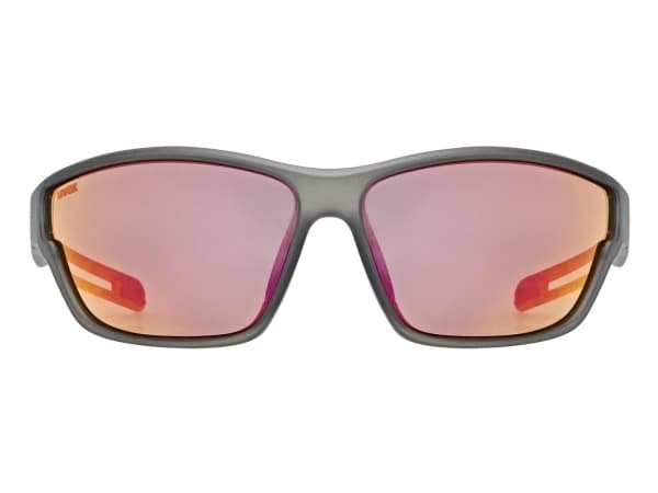 Uvex 5330872213, Unisex, Full rim, Grå, Grå, Polykarbonat, Rød