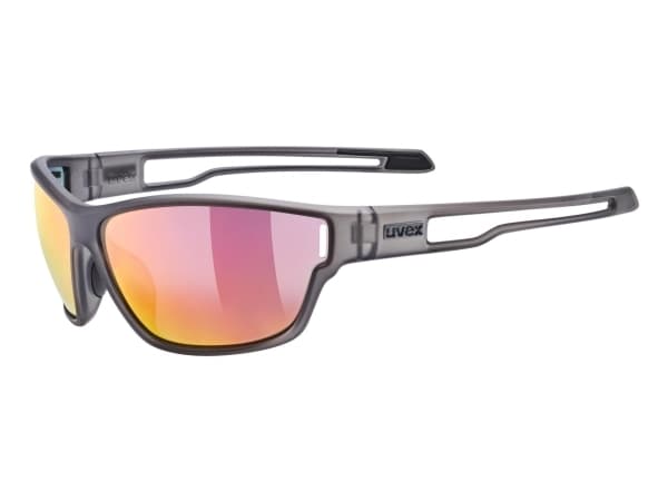 Uvex 5330872213, Unisex, Full rim, Grå, Grå, Polykarbonat, Rød