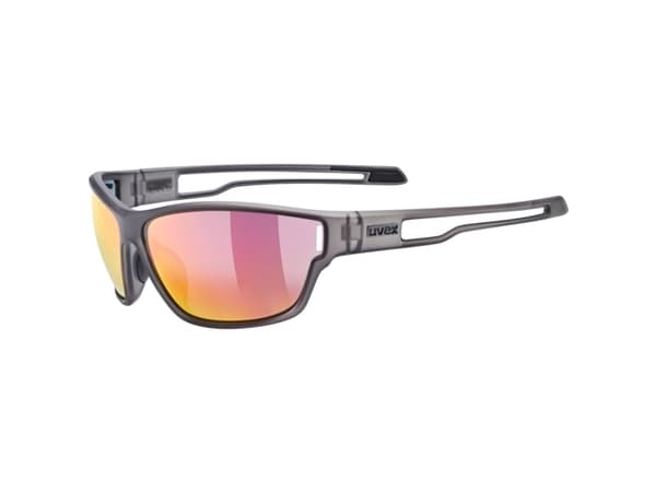 Uvex 5330872213, Unisex, Full rim, Grå, Grå, Polykarbonat, Rød