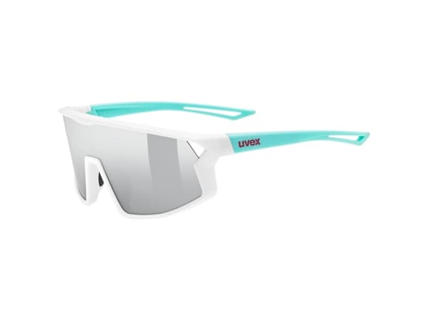 UVEX EYEWEAR SKYRYSE JR. WHITE-GREEN/MIR.SILVER (S5330768716) - Uni