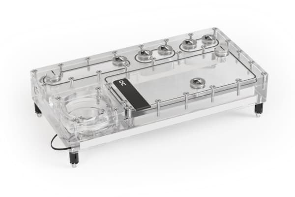 Alphacool 13832, Kylplatta, Akryl, Transparent, 3-Pin JST + 3-Pin, 1/4", 3-stift