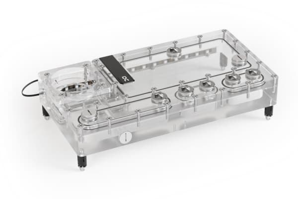Alphacool 13833, Kylplatta, Akryl, Transparent, 3-Pin JST + 3-Pin, 1/4", 3-stift