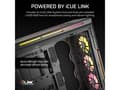 Miniatyrbild 5 av 5: CORSAIR iCUE LINK 5000T LX RGB - Mid tower spel - utökad ATX - genomskinlig sidopanel (härdat glas) - ingen strömförsörjning (ATX) - svart - USB/ljud