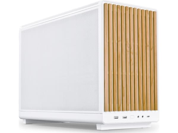 Lian Li DAN Cases A3-mATX Wood Edition PC-veske Micro-ATX - bøk hvit (A3- MATX-WD WHITE)