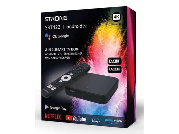 Strong SRT423, Amlogic, 2 GHz, Cortex-A35, 2000 MB, DDR4, 8 GB